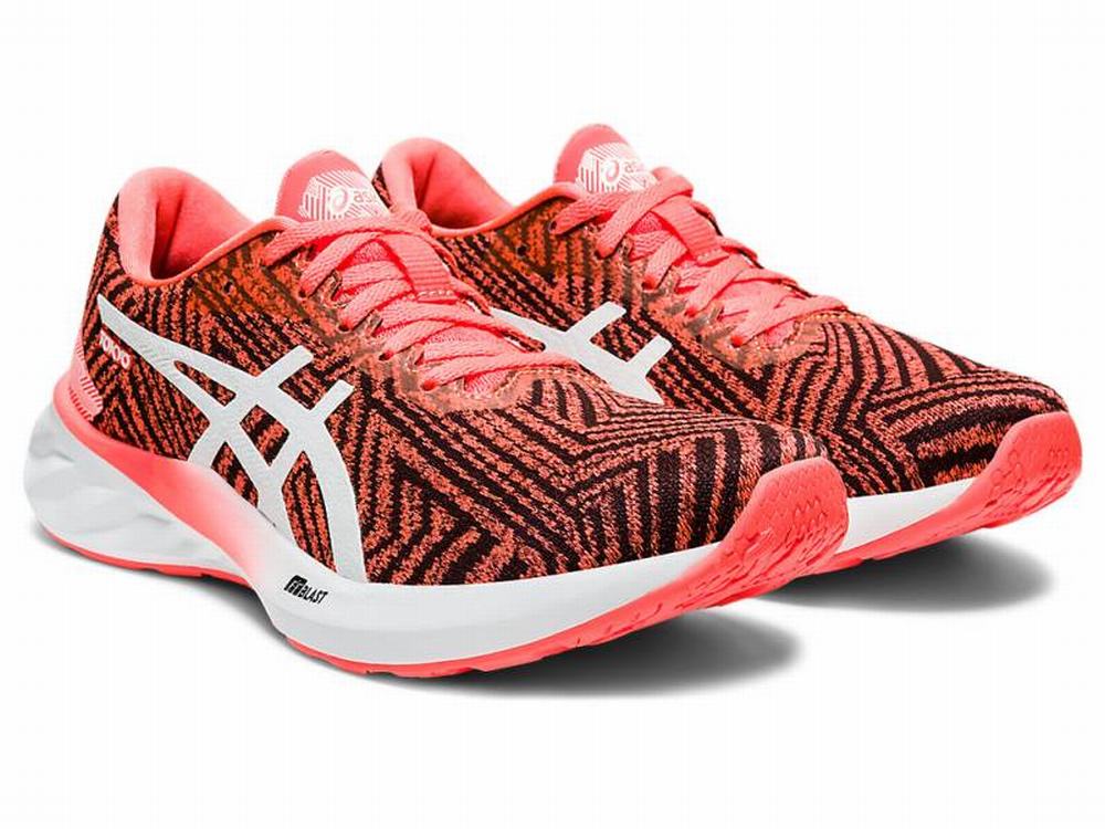 Asics ROADBLAST TOKYO Women's Running Shoes Orange / Red / White | RHO406713