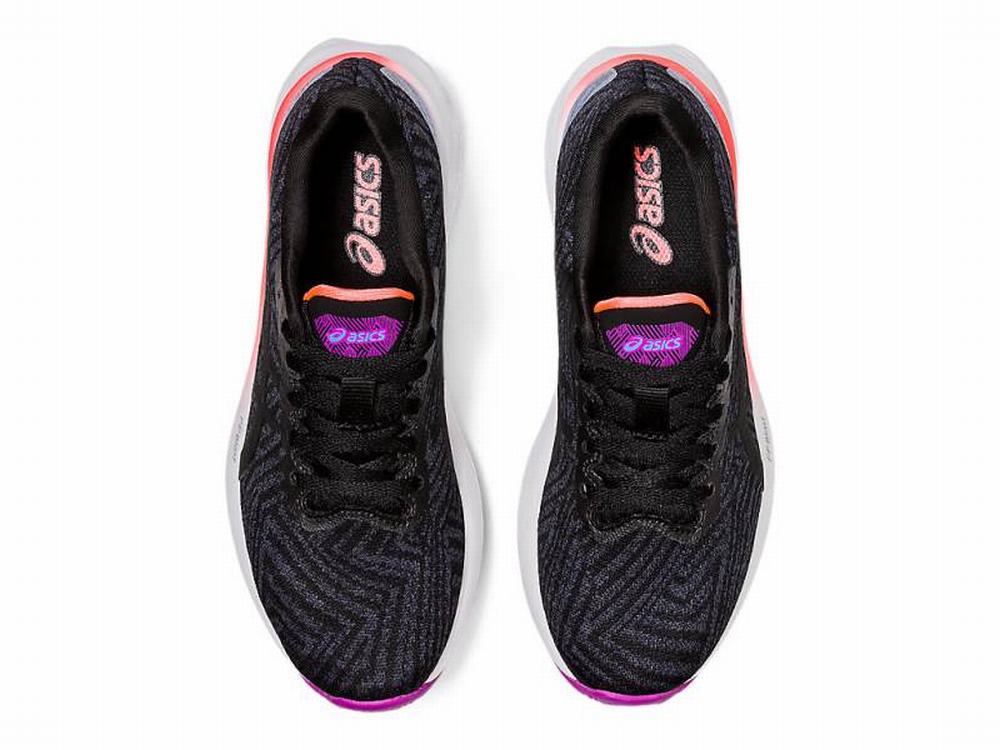 Asics ROADBLAST Women's Running Shoes Black / Purple | INX091278