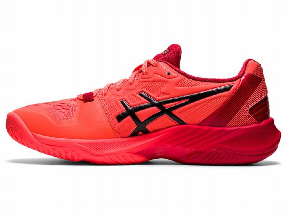 Asics SKY ELITE FF 2 TOKYO Women's Volleyball Shoes Orange / Red / Black | DIT832540