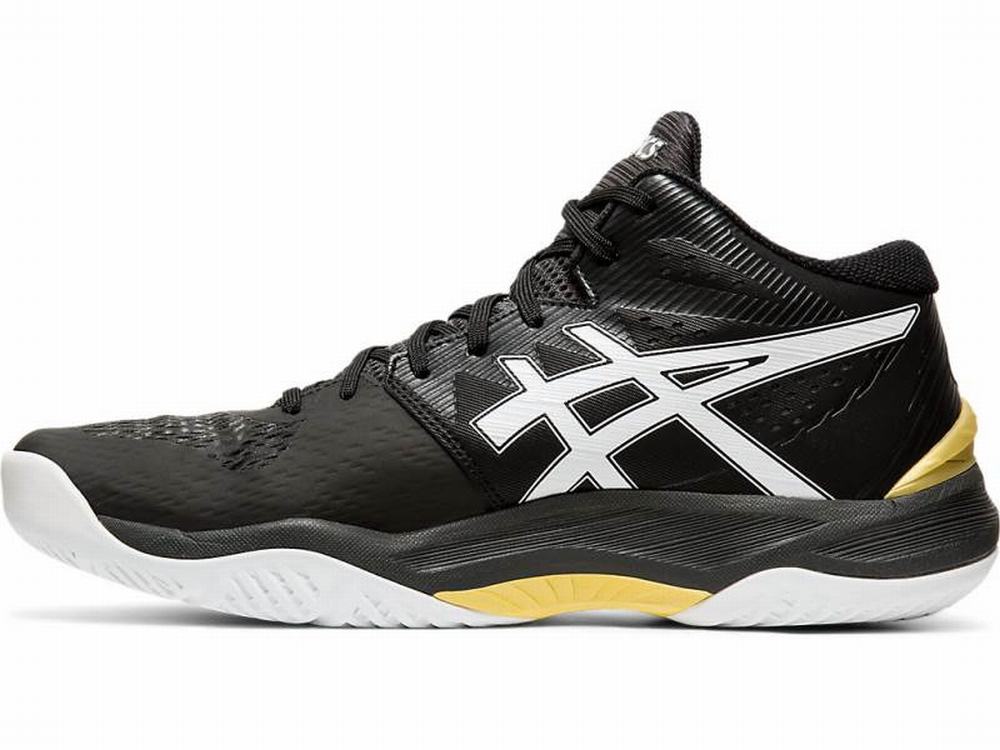 Asics SKY ELITE FF MT Men's Volleyball Shoes Black / White | ATH159043