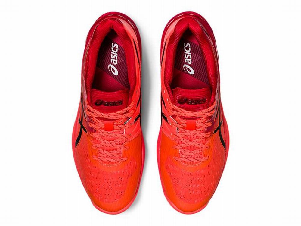 Asics SKY ELITE FF TOKYO Women's Volleyball Shoes Orange / Red / Black | CUQ891523