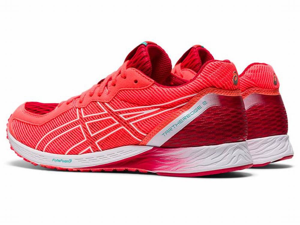 Asics TARTHEREDGE 2 Women's Running Shoes Orange / Red / White | RMJ913726