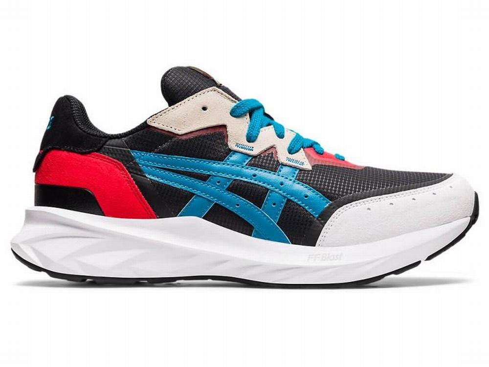 Asics TARTHER BLAST Men's Sneakers Black / Blue | VZG294731