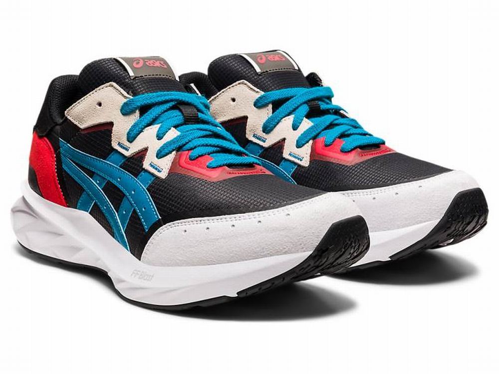 Asics TARTHER BLAST Men's Sneakers Black / Blue | VZG294731