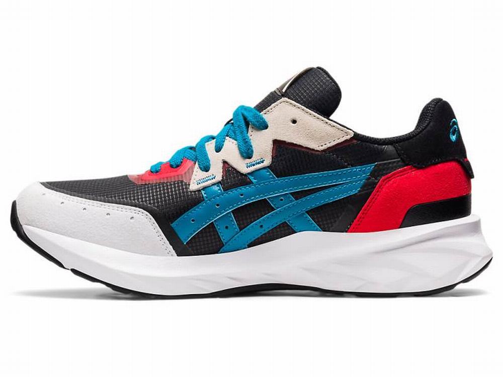 Asics TARTHER BLAST Men's Sneakers Black / Blue | VZG294731