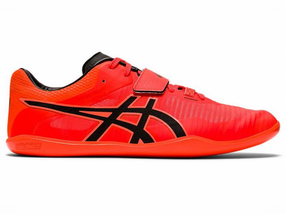 Asics THROW PRO 2 Women's Track & Field Shoes Orange / Black / Red | YBI528793