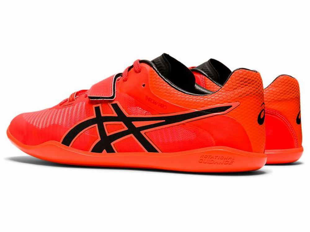 Asics THROW PRO 2 Women's Track & Field Shoes Orange / Black / Red | YBI528793